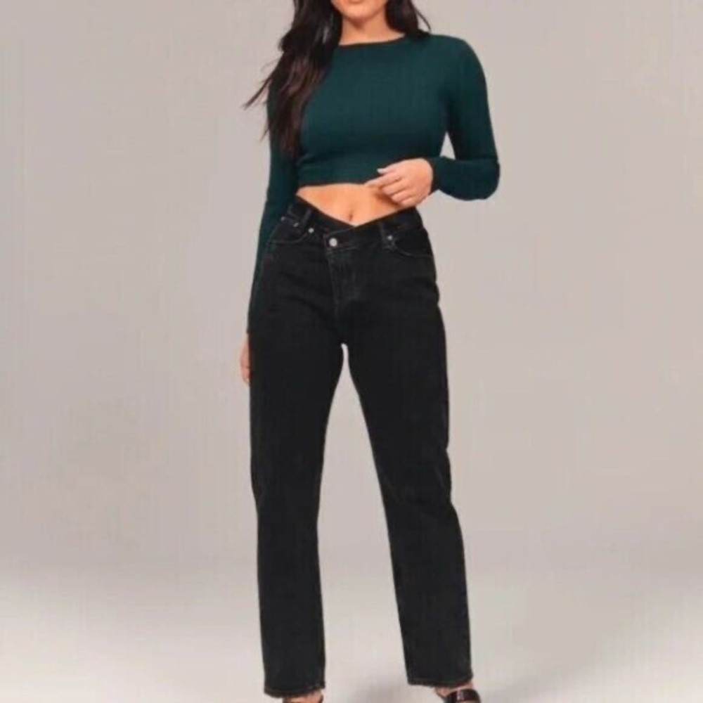 Abercrombie Criss Cross Jeans - Picture 1 of 4